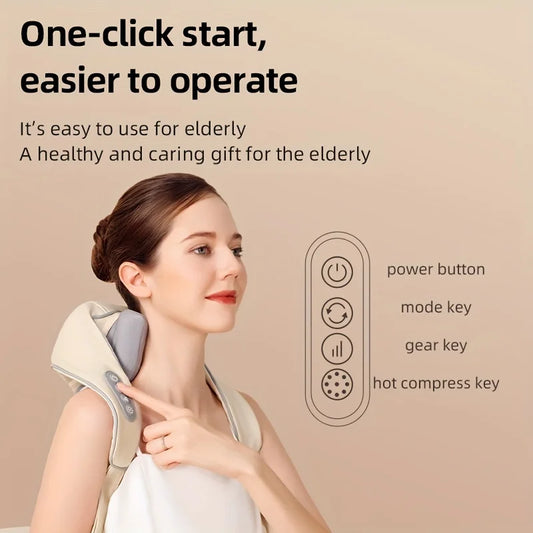 Electric Neck And Back Massager