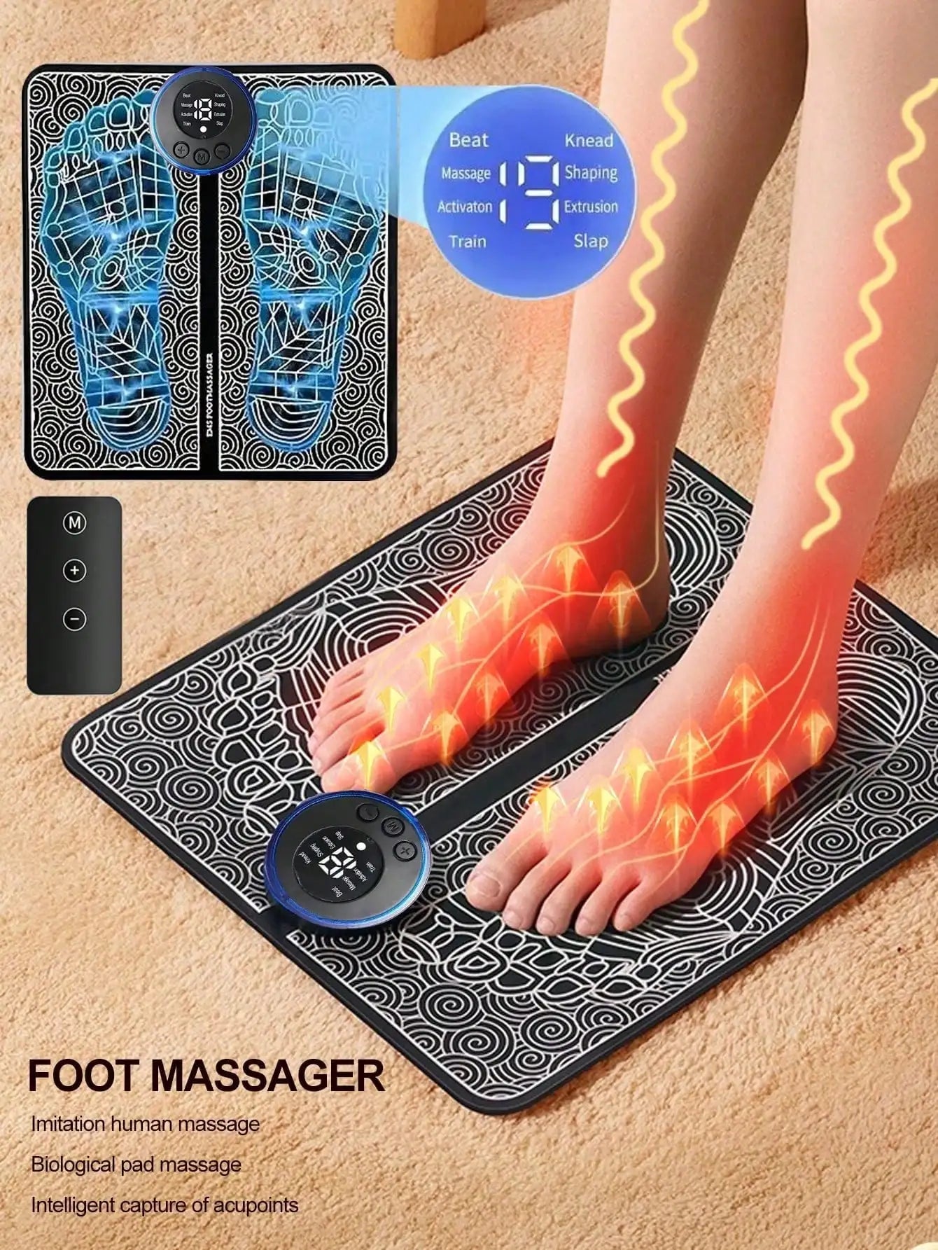 Pulsing Foot Massager